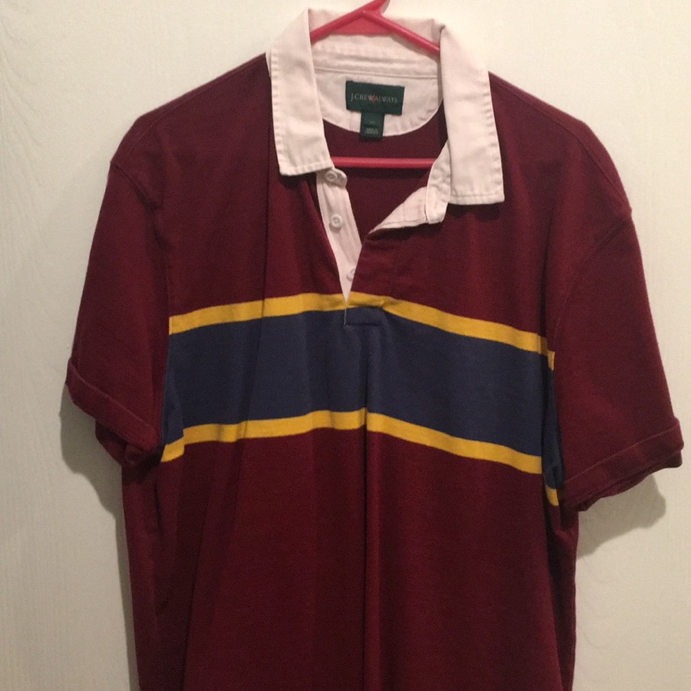 J Crew Rugby Polo Men’s XL